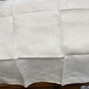 Brocade Cala Lillies table cloth